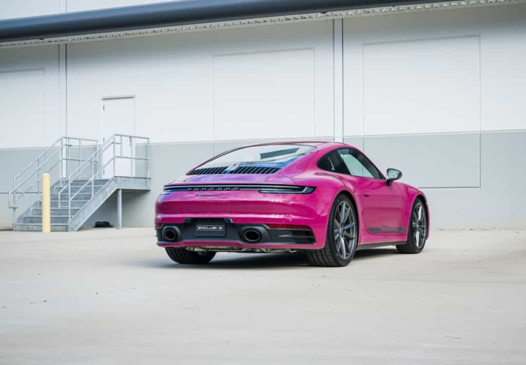 Ceramic Coating Installers Near Me Porsche 911 Carrera T Ruby 8706