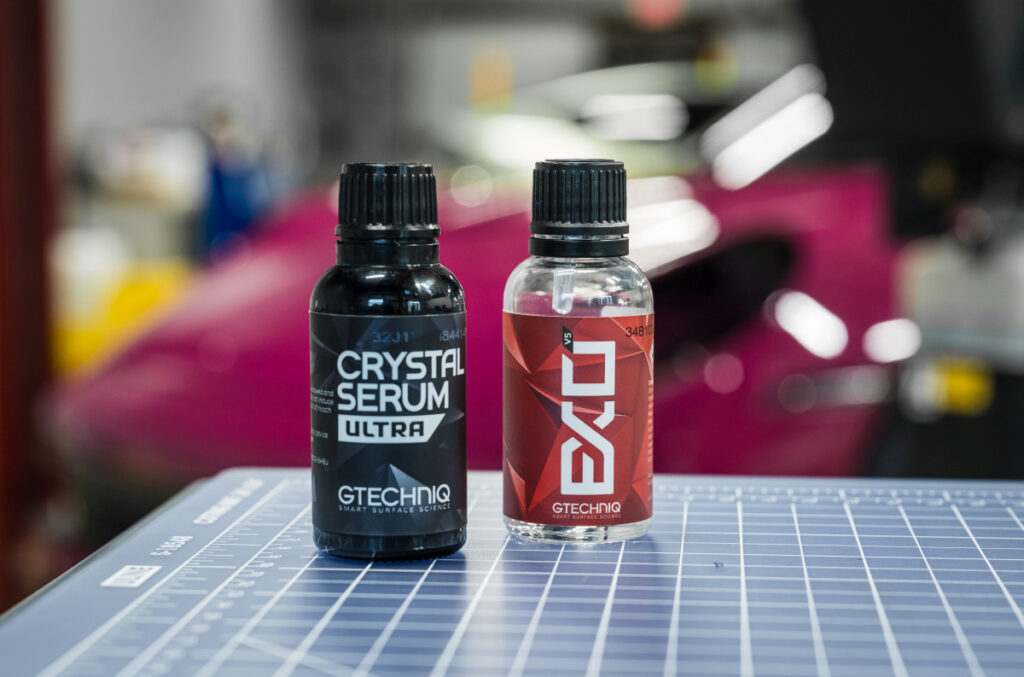 Gtechniq Crystal Serum Ultra and Gtechniq EXOv5